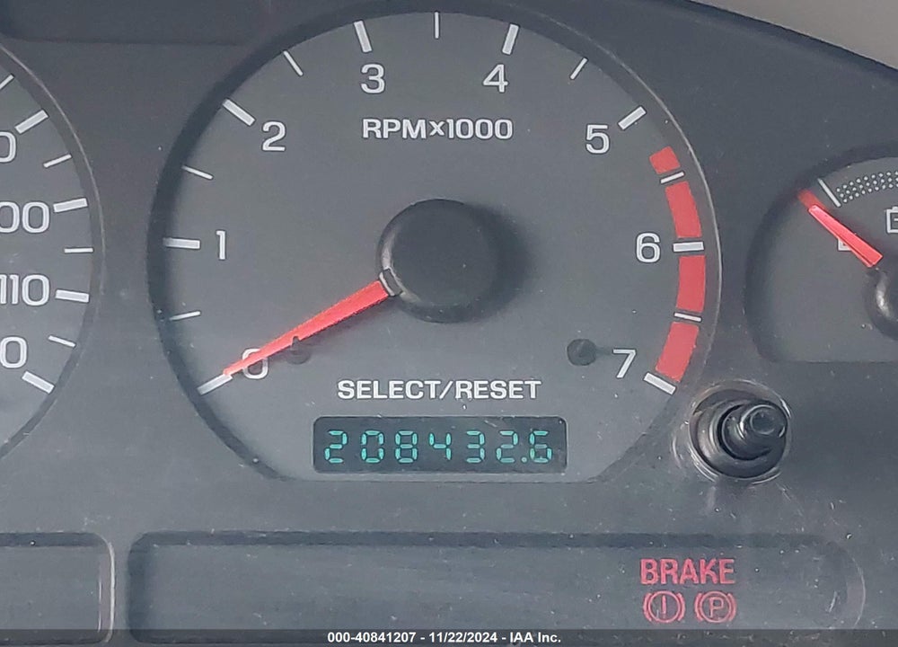 2000 FORD MUSTANG VIN: 1FAFP4444YF194038