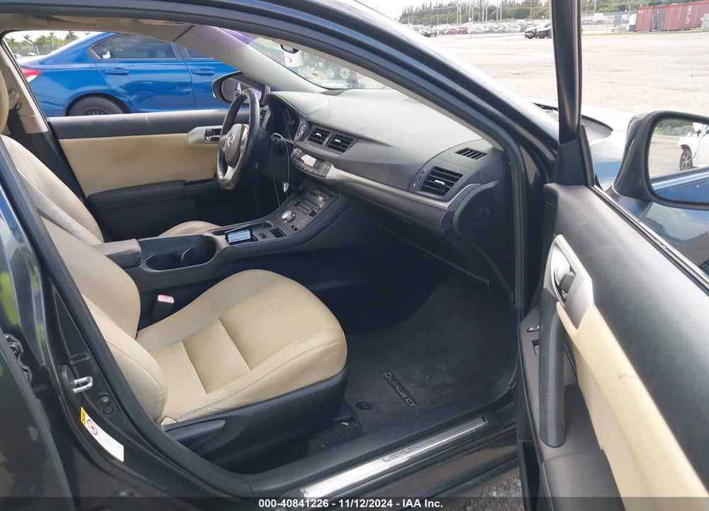 2011 LEXUS CT 200H PREMIUM VIN: JTHKD5BH3B2004367