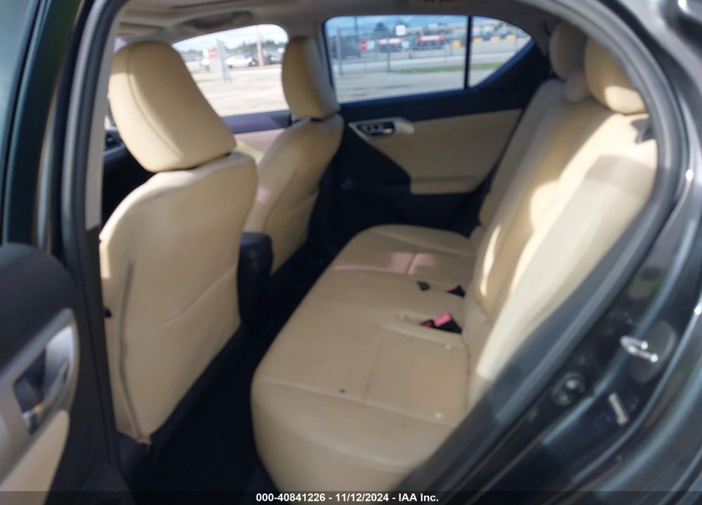 2011 LEXUS CT 200H PREMIUM VIN: JTHKD5BH3B2004367
