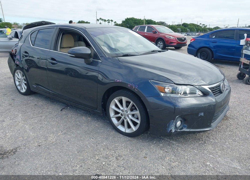 2011 LEXUS CT 200H PREMIUM VIN: JTHKD5BH3B2004367