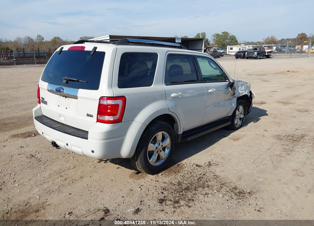 2011 FORD ESCAPE LIMITED VIN: 1FMCU9EG3BKA44184