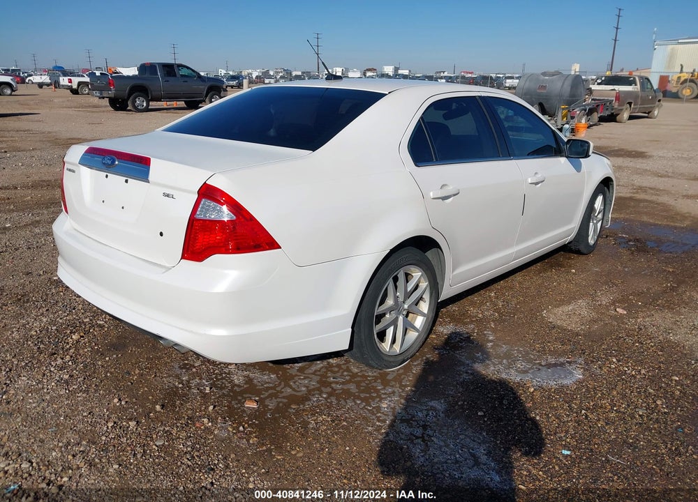 2012 FORD FUSION SEL VIN: 3FAHP0JA4CR132355