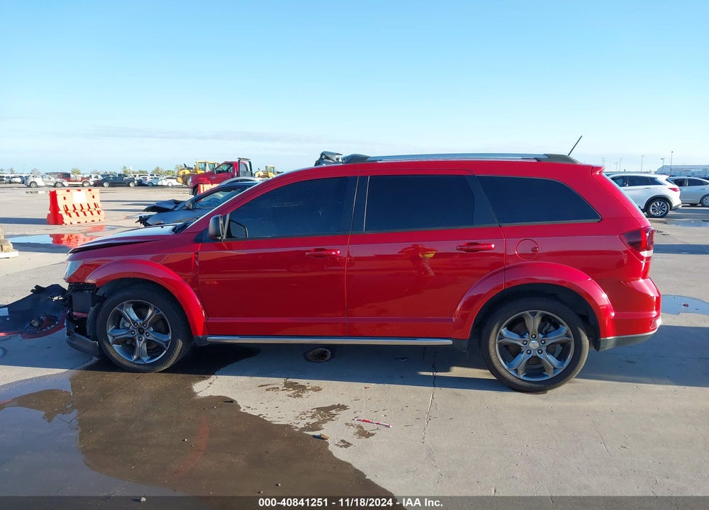 2016 DODGE JOURNEY CROSSROAD VIN: 3C4PDCGGXGT220444