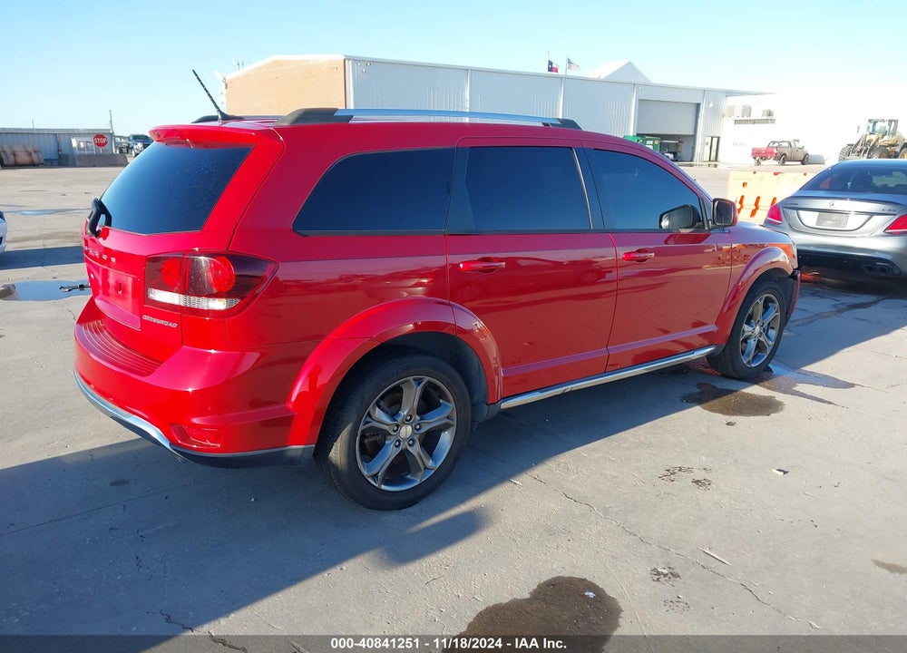 2016 DODGE JOURNEY CROSSROAD VIN: 3C4PDCGGXGT220444