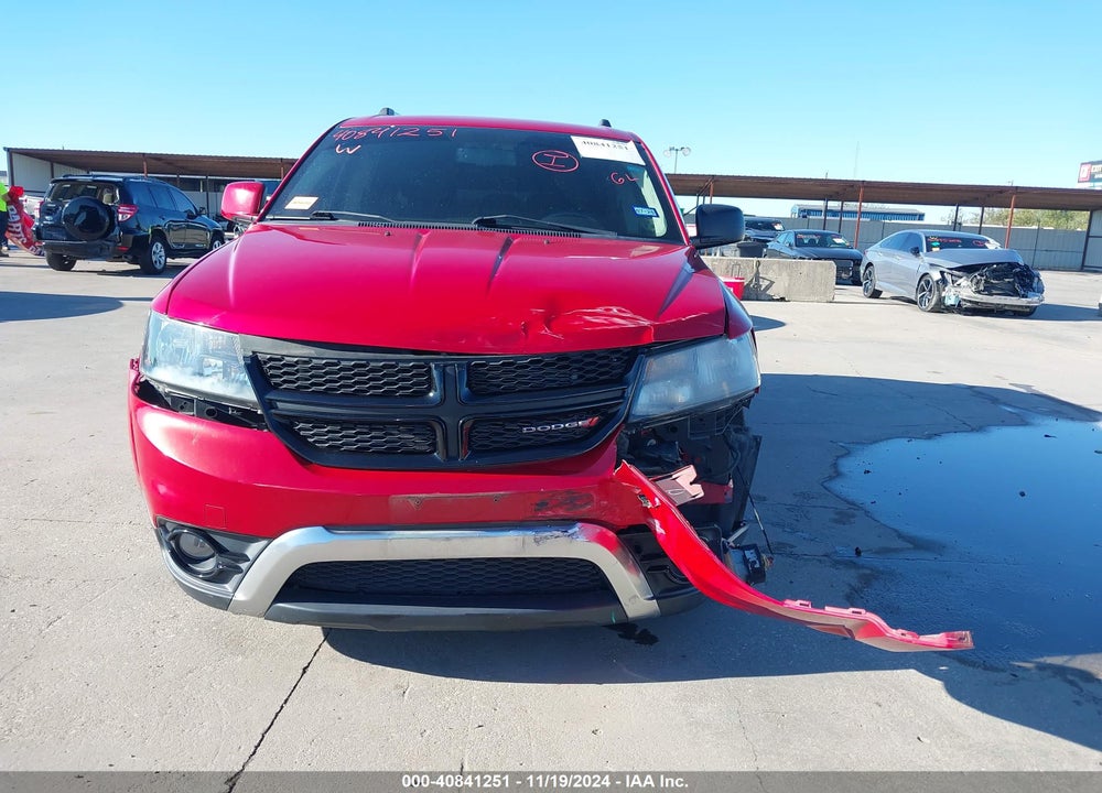 2016 DODGE JOURNEY CROSSROAD VIN: 3C4PDCGGXGT220444