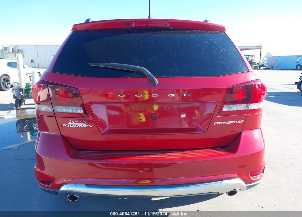 2016 DODGE JOURNEY CROSSROAD VIN: 3C4PDCGGXGT220444