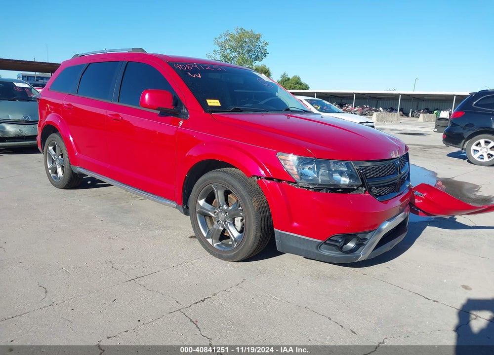 2016 DODGE JOURNEY CROSSROAD VIN: 3C4PDCGGXGT220444