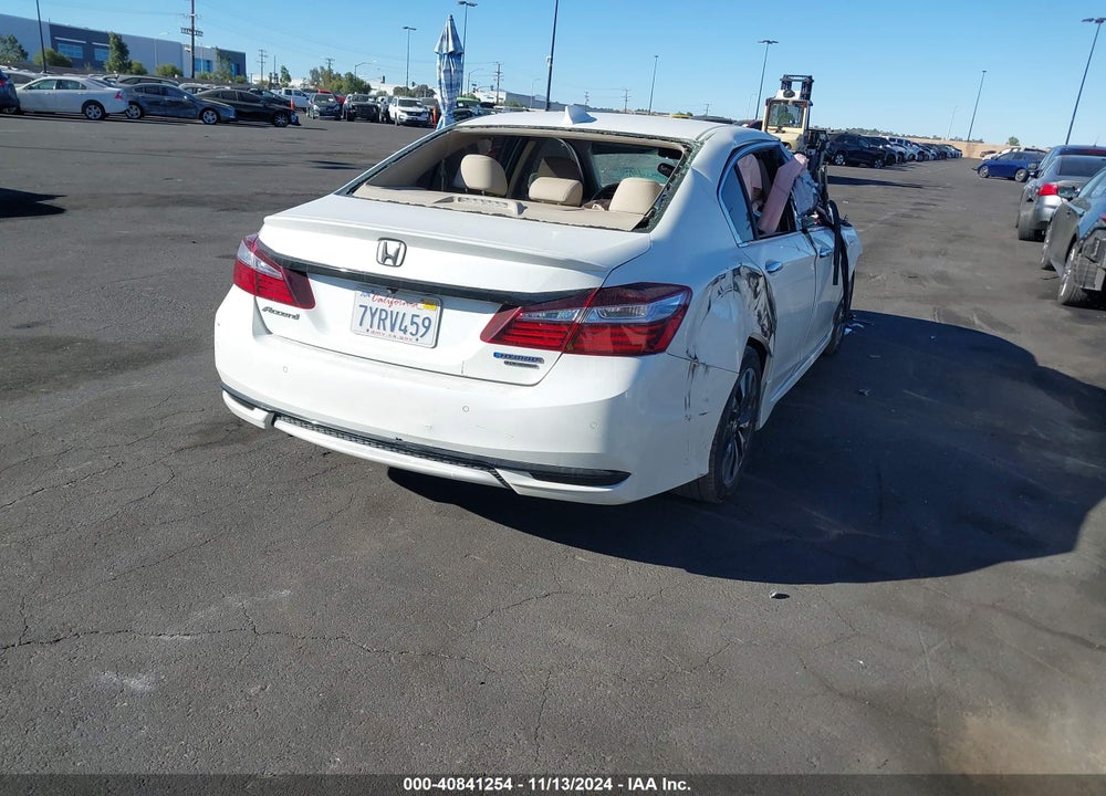 2017 HONDA ACCORD HYBRID TOURING VIN: JHMCR6F74HC024272
