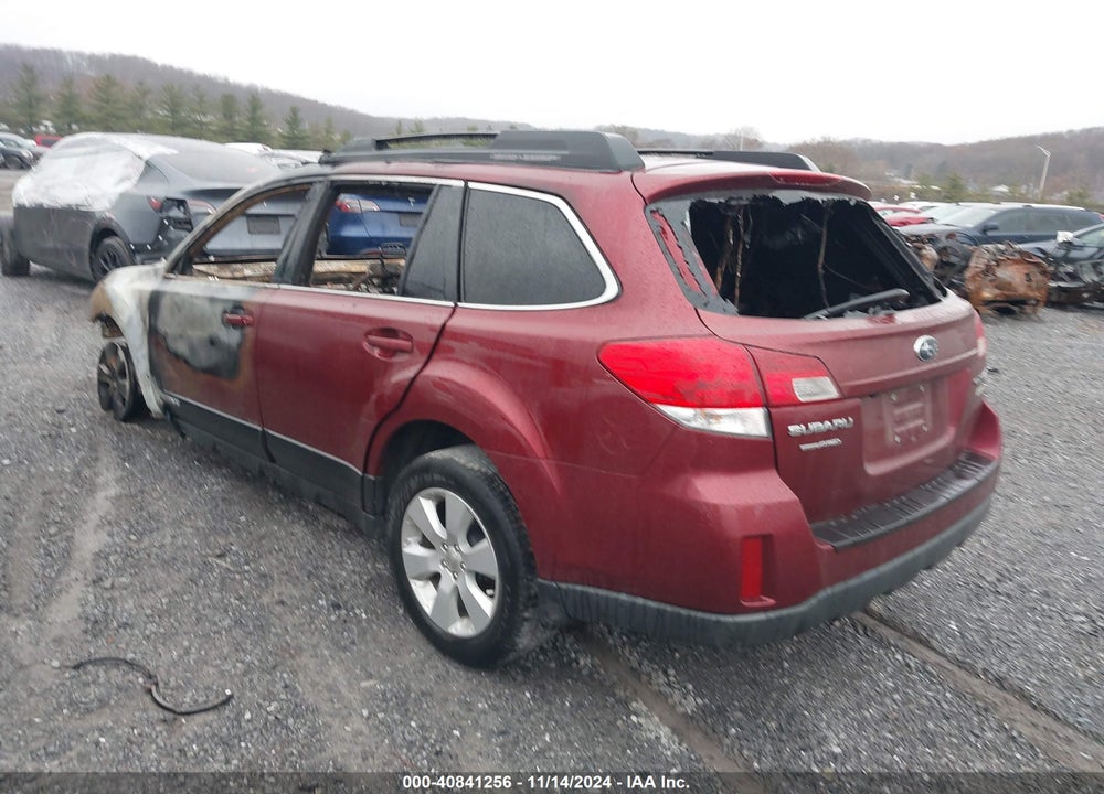 2011 SUBARU OUTBACK 2.5I PREMIUM VIN: 4S4BRBGC8B3400542