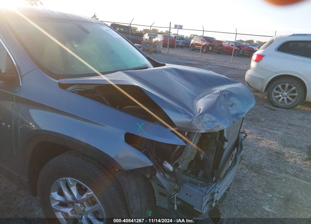 2021 CHEVROLET TRAVERSE FWD LS VIN: 1GNERFKW1MJ227866