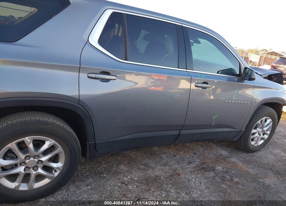 2021 CHEVROLET TRAVERSE FWD LS VIN: 1GNERFKW1MJ227866