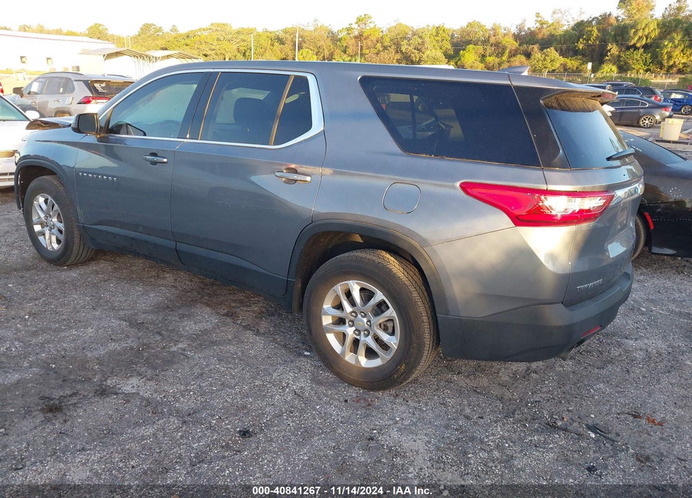 2021 CHEVROLET TRAVERSE FWD LS VIN: 1GNERFKW1MJ227866