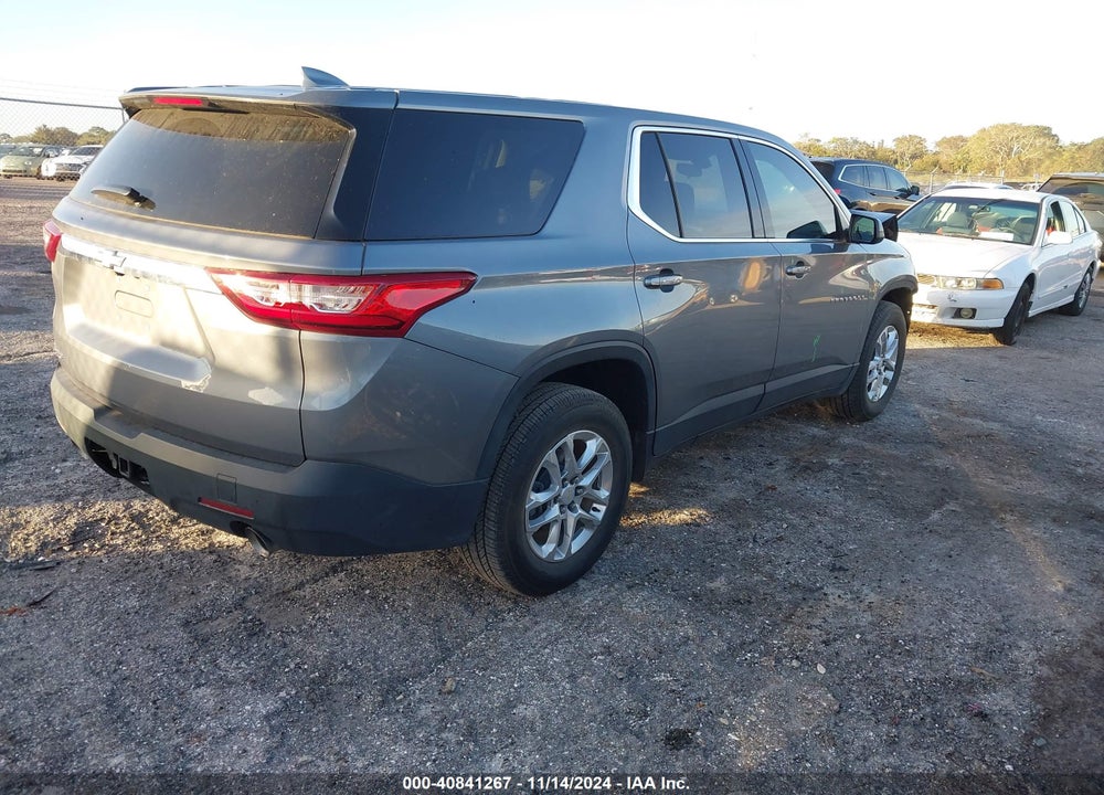 2021 CHEVROLET TRAVERSE FWD LS VIN: 1GNERFKW1MJ227866