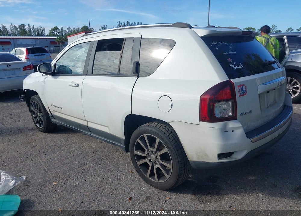 2017 JEEP COMPASS HIGH ALTITUDE 4X4 VIN: 1C4NJDEB5HD177975