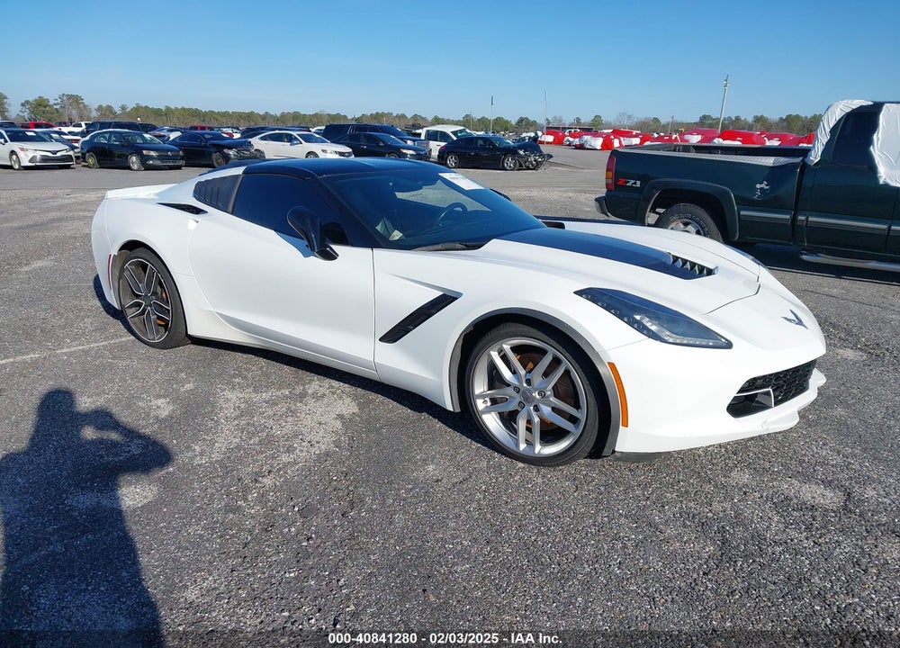 2016 CHEVROLET CORVETTE VIN: 1G1YG2D78G5111872