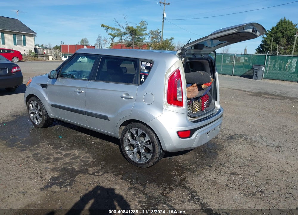2013 KIA SOUL VIN: KNDJT2A61D7487118