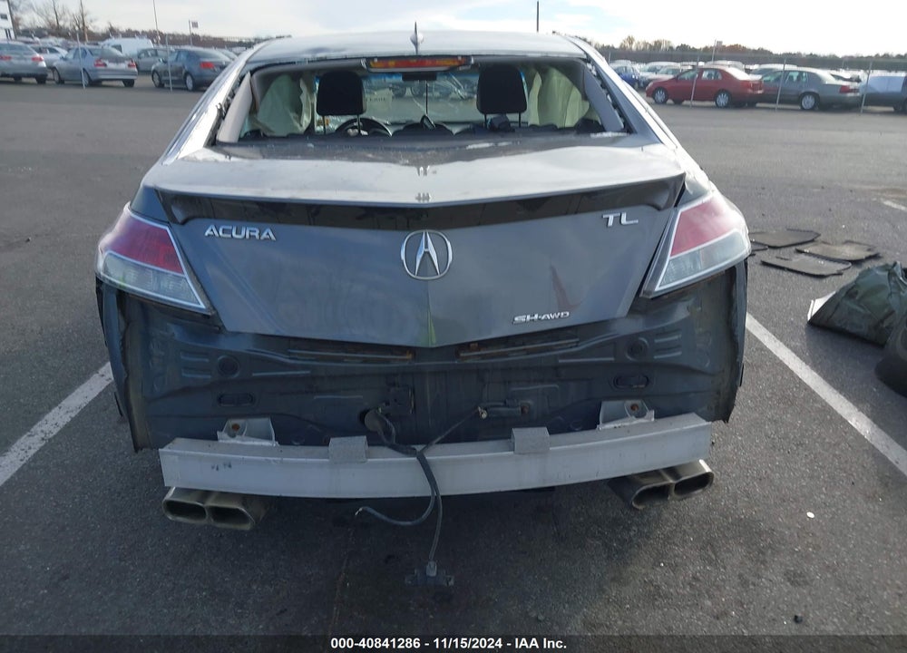 2009 ACURA TL 3.7 VIN: 19UUA96549A001554