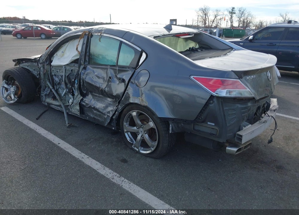 2009 ACURA TL 3.7 VIN: 19UUA96549A001554