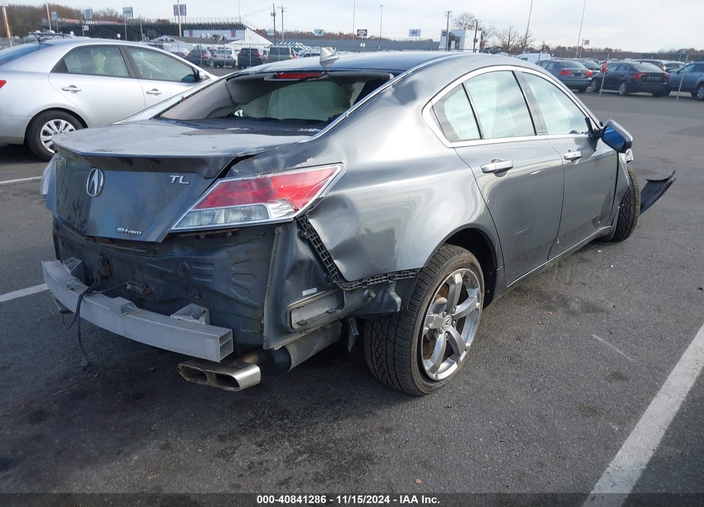2009 ACURA TL 3.7 VIN: 19UUA96549A001554