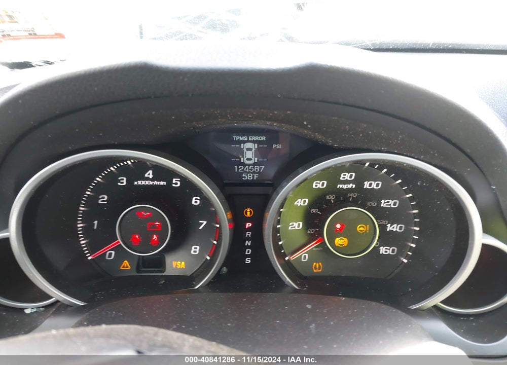 2009 ACURA TL 3.7 VIN: 19UUA96549A001554