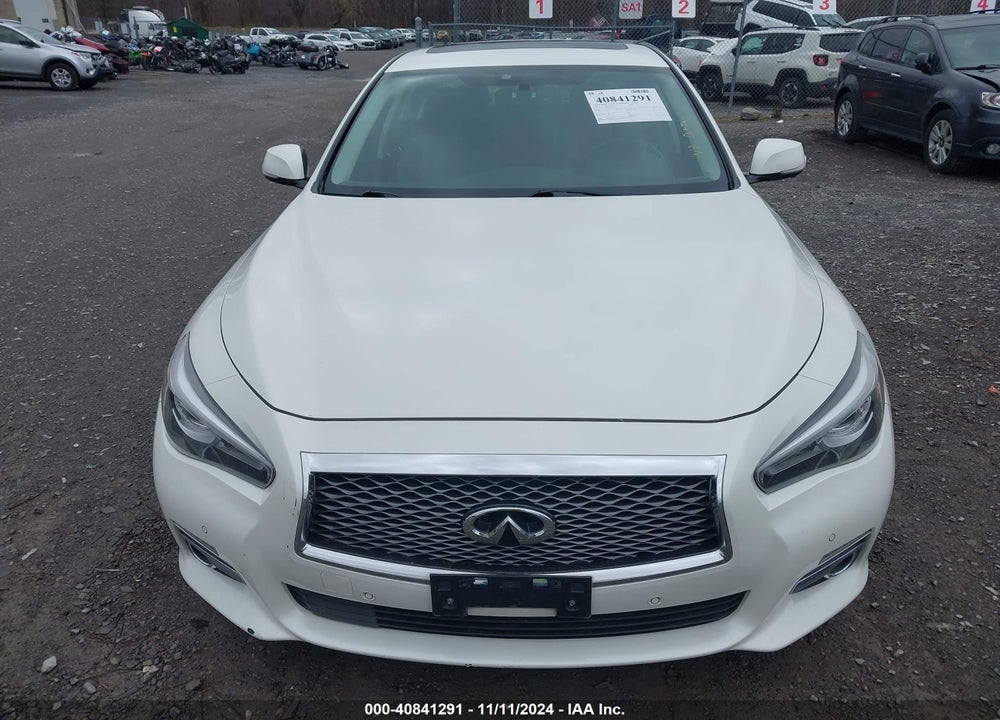 2016 INFINITI Q50 3.0T PREMIUM VIN: JN1EV7AR8GM343657