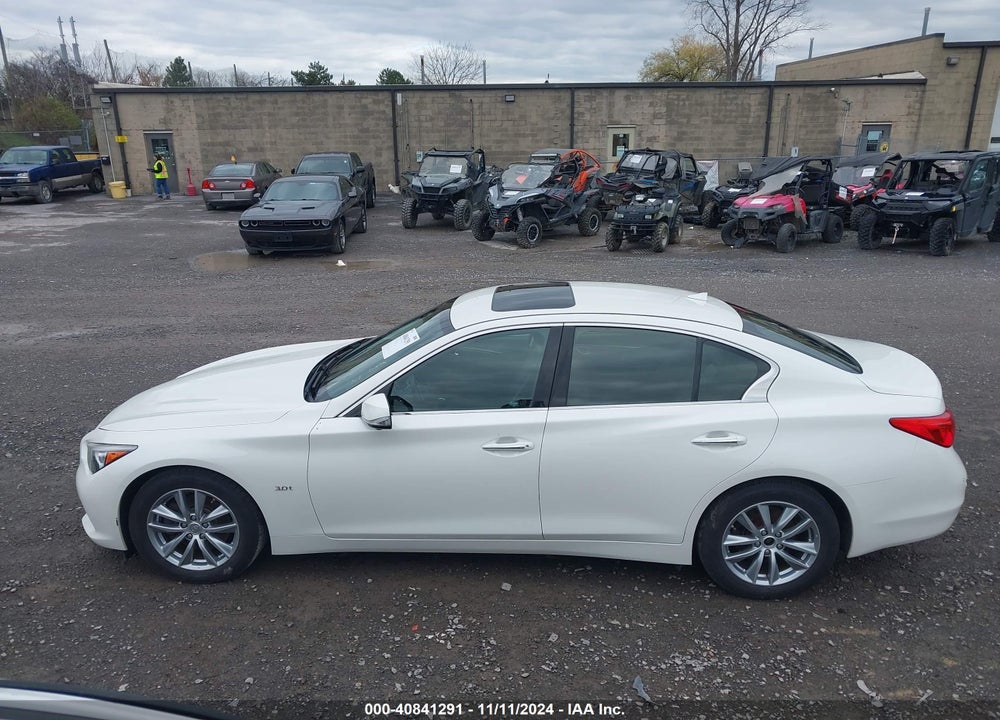 2016 INFINITI Q50 3.0T PREMIUM VIN: JN1EV7AR8GM343657