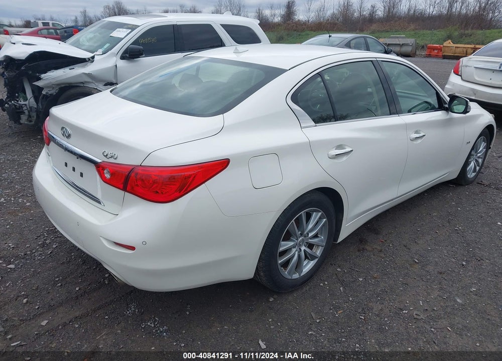 2016 INFINITI Q50 3.0T PREMIUM VIN: JN1EV7AR8GM343657
