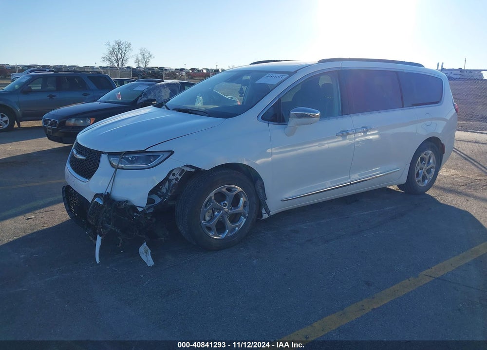 2022 CHRYSLER PACIFICA LIMITED VIN: 2C4RC1GG8NR124053