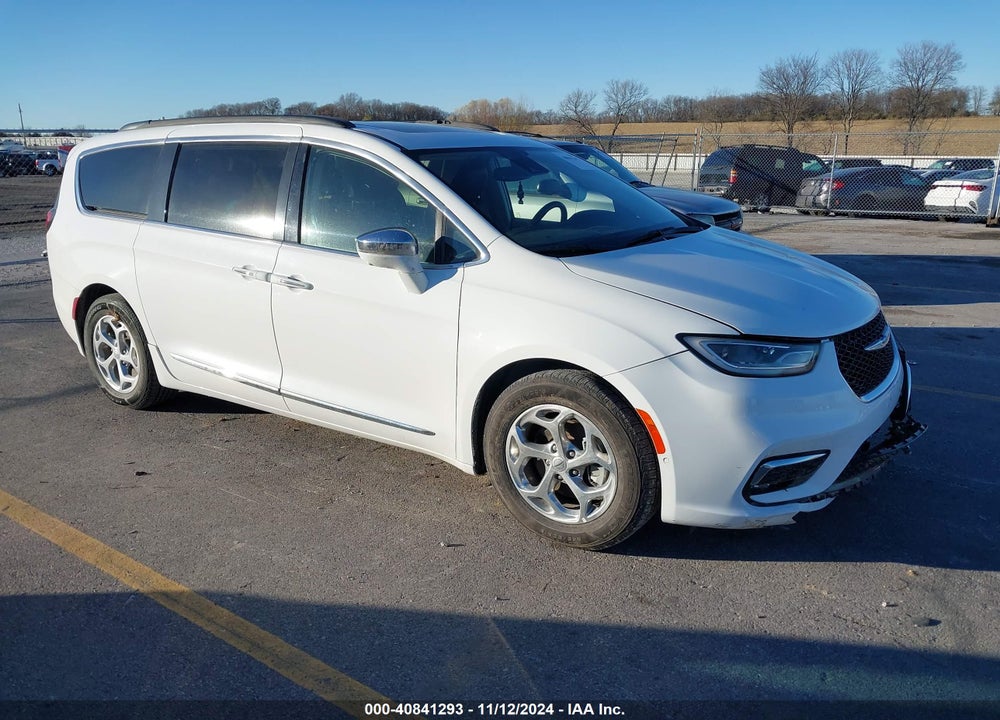 2022 CHRYSLER PACIFICA LIMITED VIN: 2C4RC1GG8NR124053