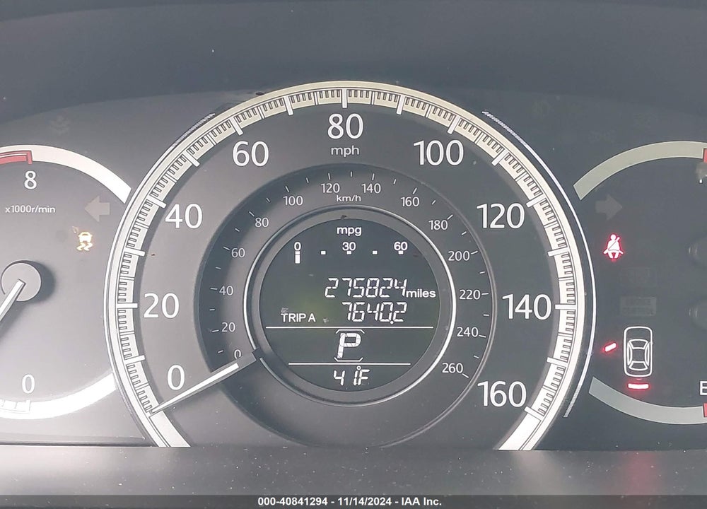 2013 HONDA ACCORD EX VIN: 1HGCR2F7XDA103432