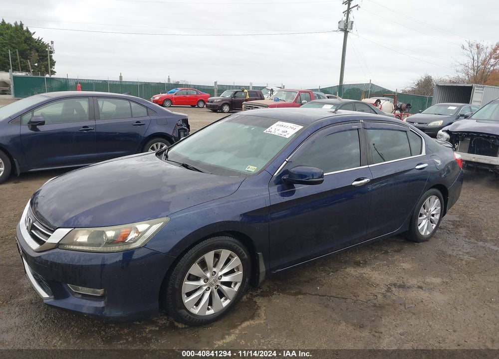 2013 HONDA ACCORD EX VIN: 1HGCR2F7XDA103432