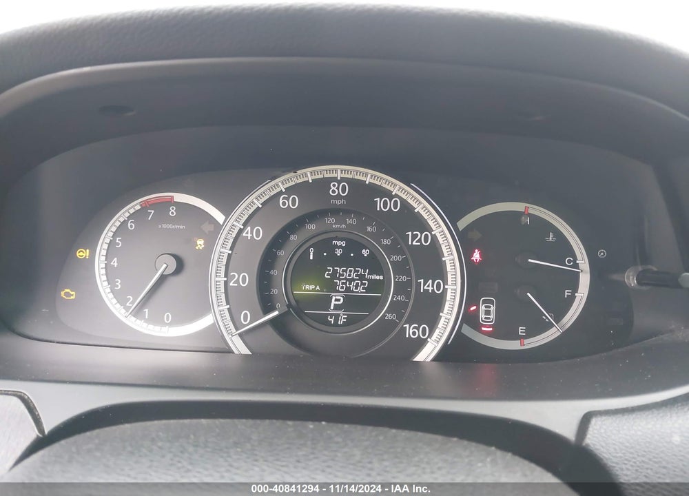 2013 HONDA ACCORD EX VIN: 1HGCR2F7XDA103432