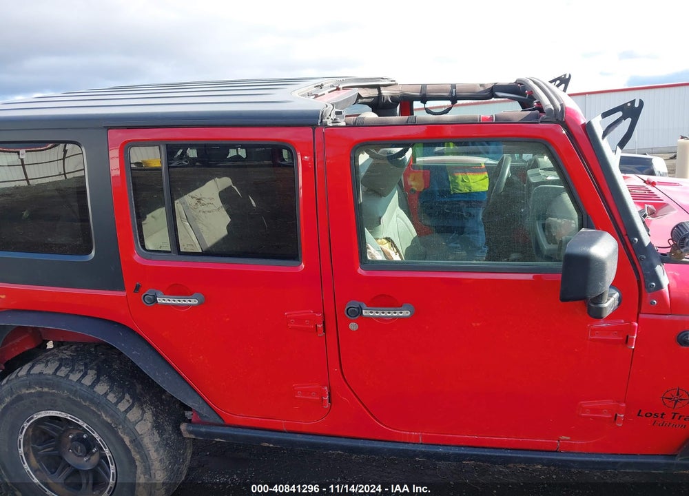 2008 JEEP WRANGLER UNLIMITED RUBICON VIN: 1J8GA69138L572905