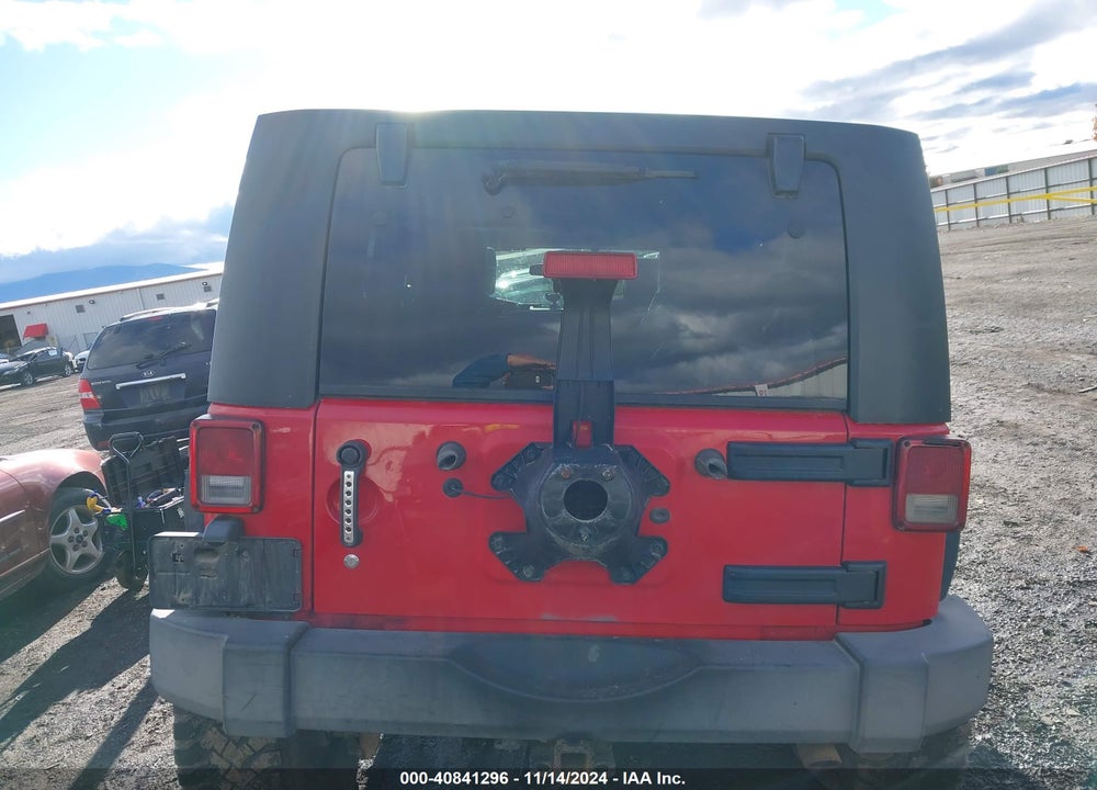 2008 JEEP WRANGLER UNLIMITED RUBICON VIN: 1J8GA69138L572905