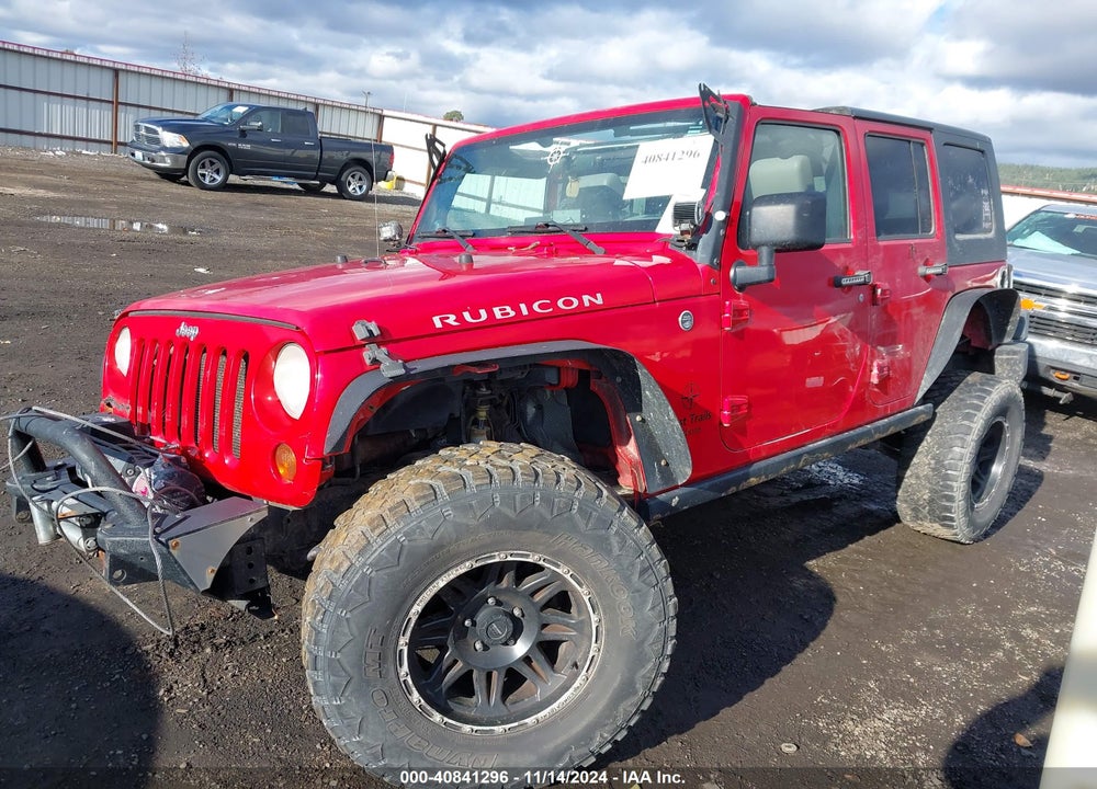 2008 JEEP WRANGLER UNLIMITED RUBICON VIN: 1J8GA69138L572905