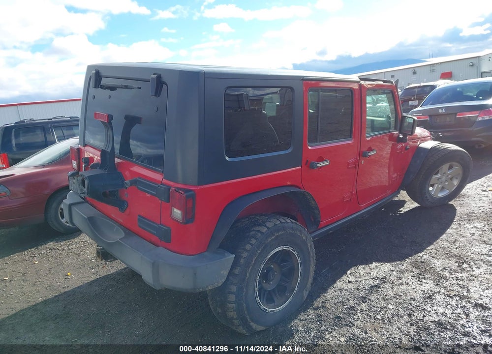 2008 JEEP WRANGLER UNLIMITED RUBICON VIN: 1J8GA69138L572905