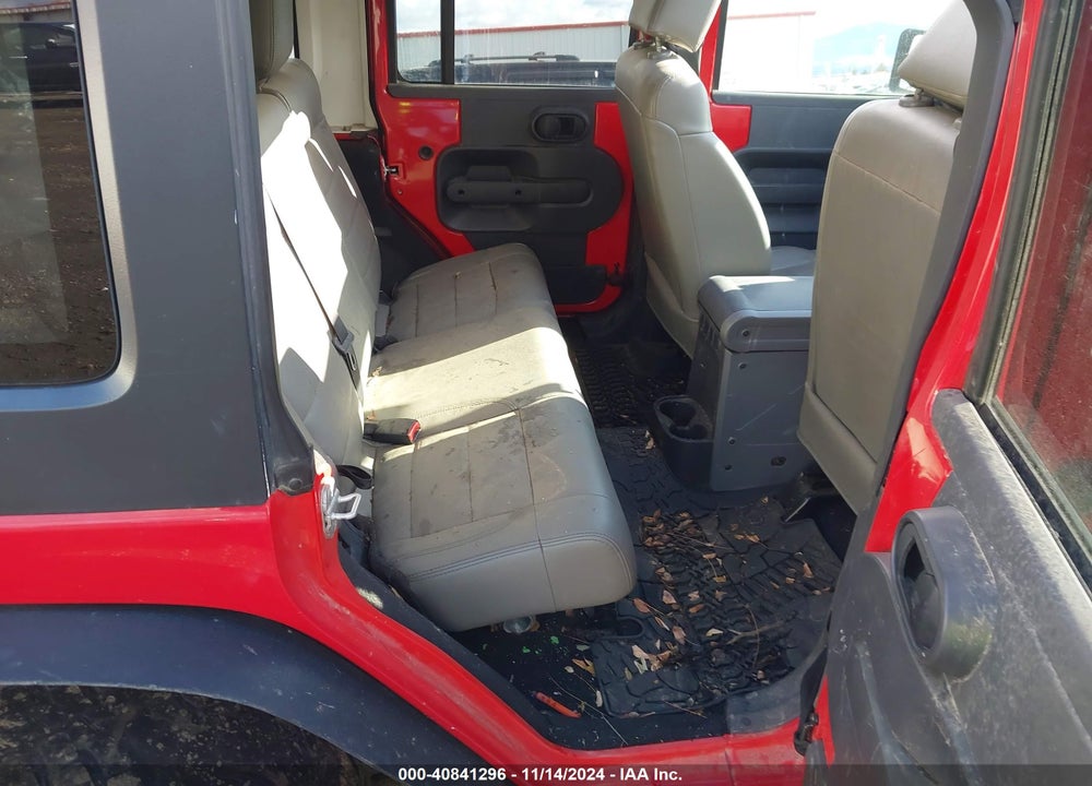 2008 JEEP WRANGLER UNLIMITED RUBICON VIN: 1J8GA69138L572905