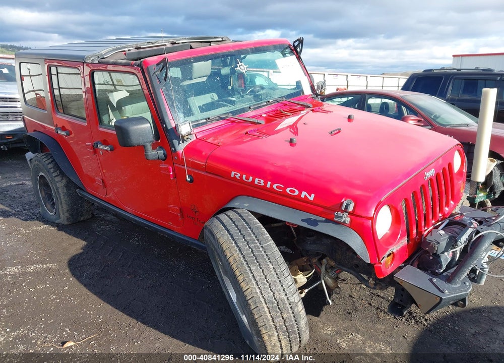 2008 JEEP WRANGLER UNLIMITED RUBICON VIN: 1J8GA69138L572905
