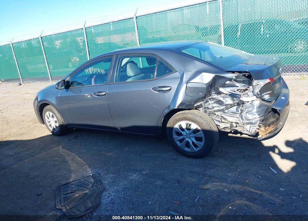 2016 TOYOTA COROLLA L VIN: 5YFBURHE7GP503929