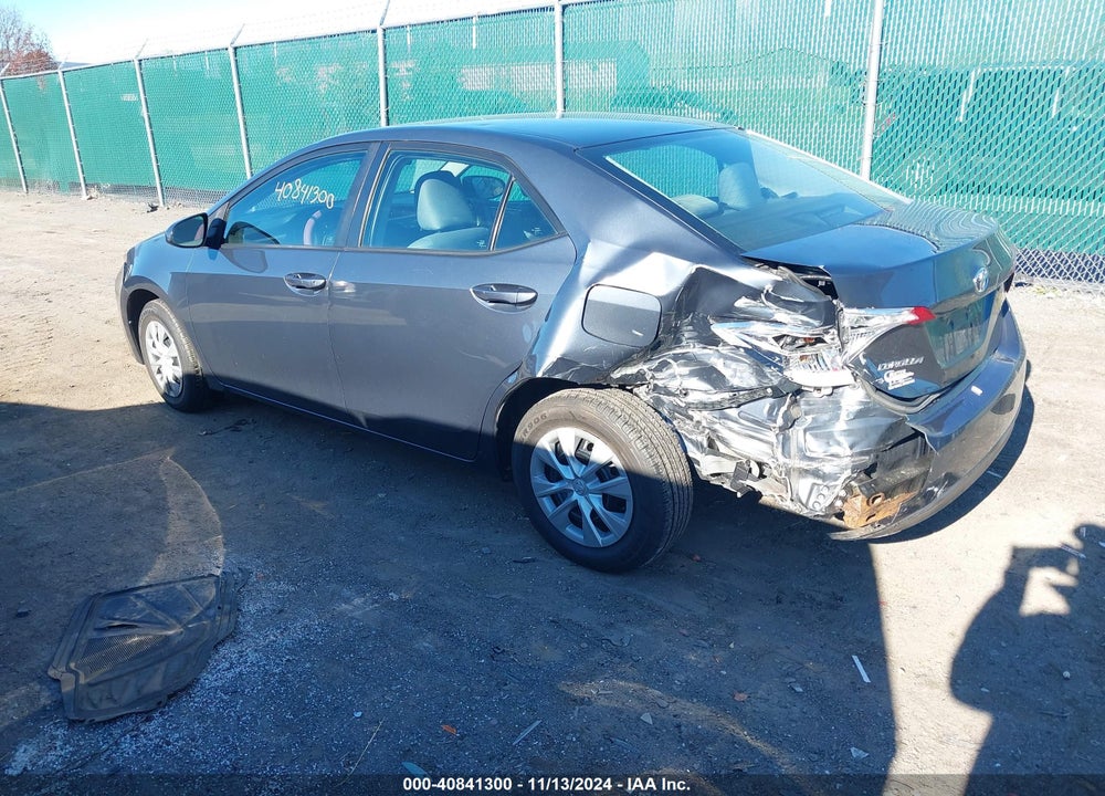 2016 TOYOTA COROLLA L VIN: 5YFBURHE7GP503929