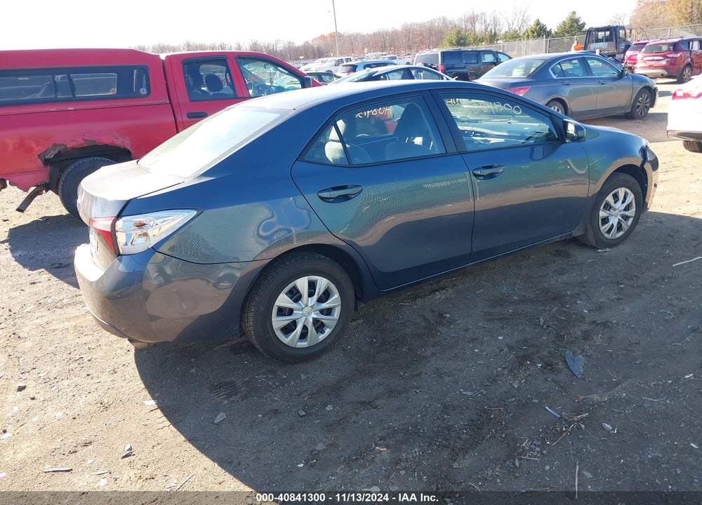 2016 TOYOTA COROLLA L VIN: 5YFBURHE7GP503929