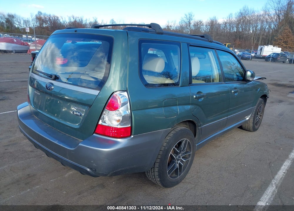 2007 SUBARU FORESTER 2.5X L.L. BEAN EDITION VIN: JF1SG67637H738944