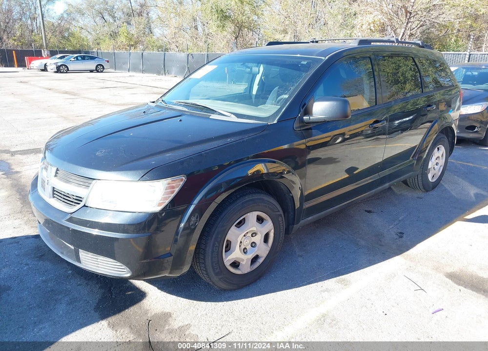 2009 DODGE JOURNEY SE VIN: 3D4GG47BX9T556070