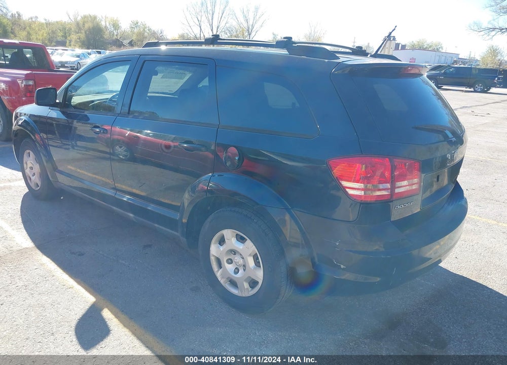 2009 DODGE JOURNEY SE VIN: 3D4GG47BX9T556070