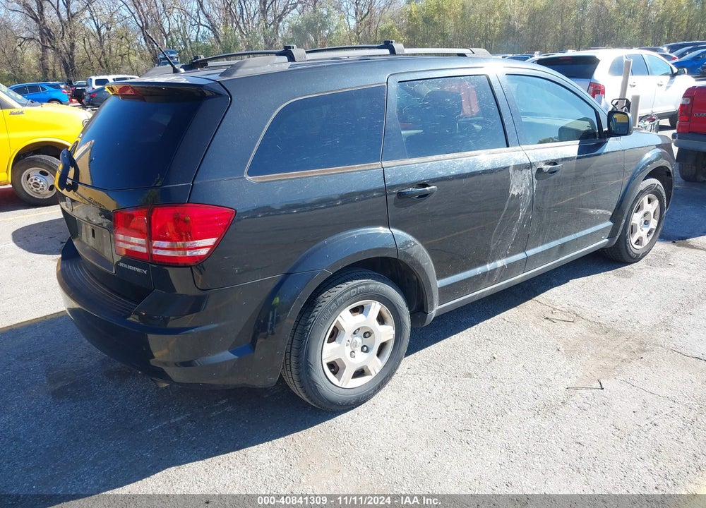 2009 DODGE JOURNEY SE VIN: 3D4GG47BX9T556070