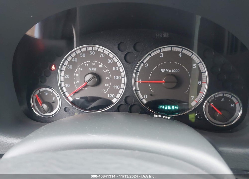 2007 JEEP LIBERTY LIMITED EDITION VIN: 1J4GL58K97W671032