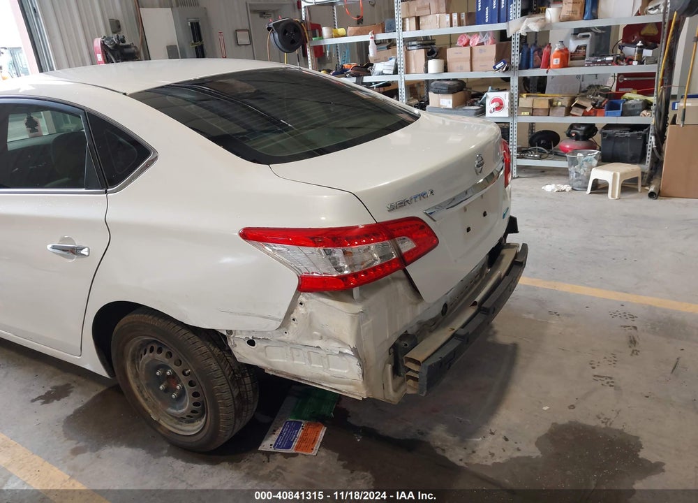 2013 NISSAN SENTRA S VIN: 3N1AB7AP8DL752270