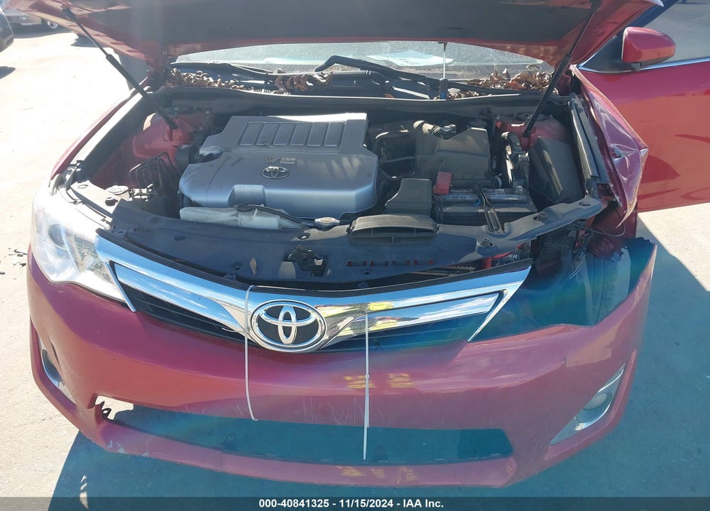 2012 TOYOTA CAMRY XLE V6 VIN: 4T1BK1FK0CU515350