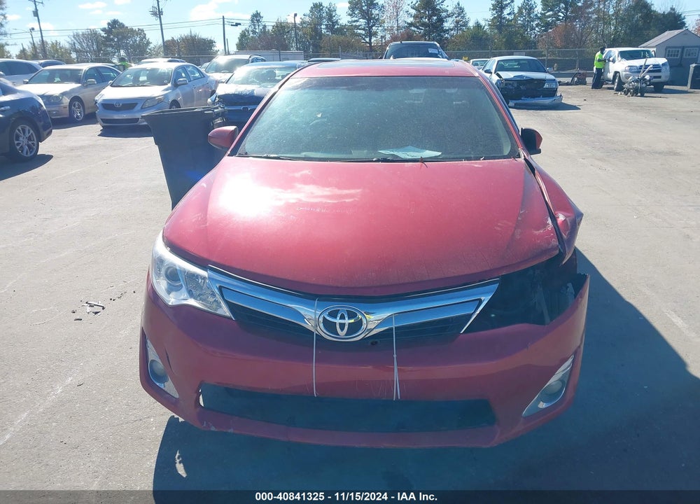 2012 TOYOTA CAMRY XLE V6 VIN: 4T1BK1FK0CU515350