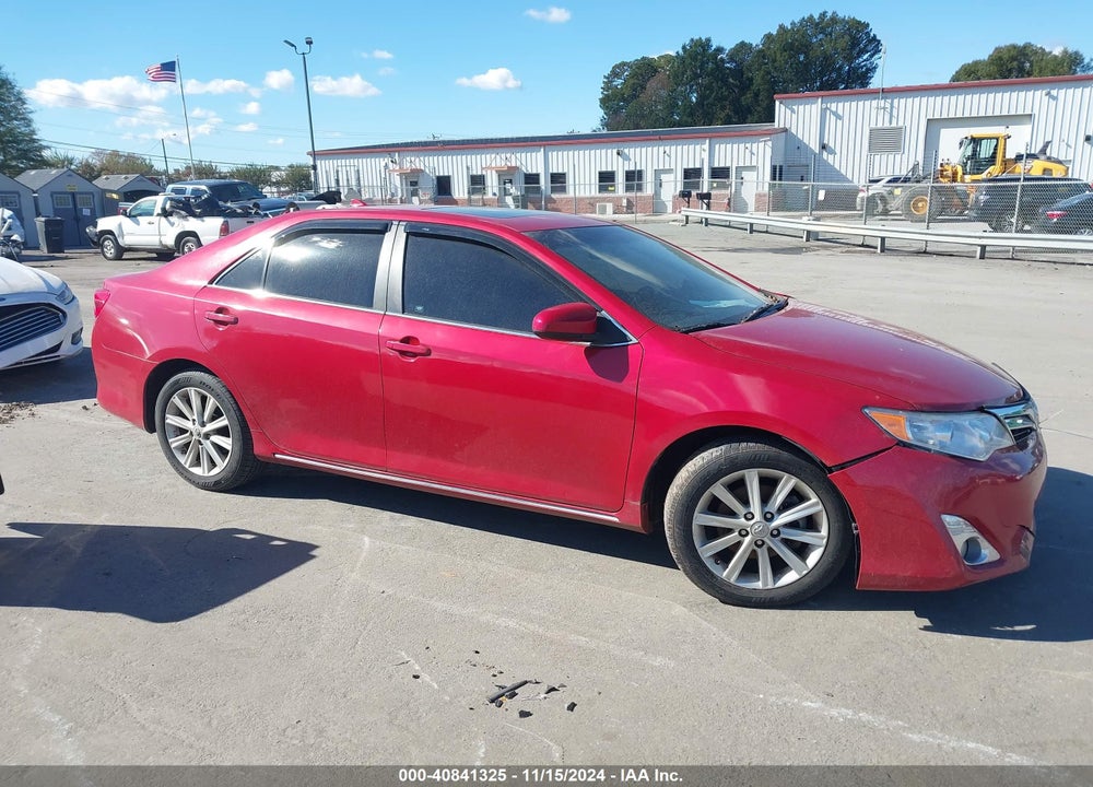 2012 TOYOTA CAMRY XLE V6 VIN: 4T1BK1FK0CU515350
